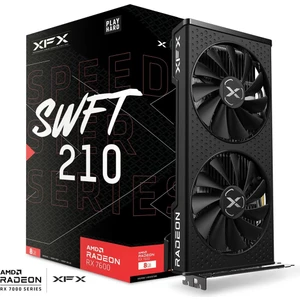 Xfx Speedster Swft 210 Rx 7600 8gb Gddr6 128BIT (RX-76PSWFTFY)