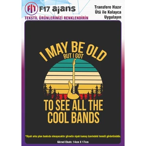 F17 Ajans Ütü ile Yapışan Tekstil Dtf Transfer Baskı