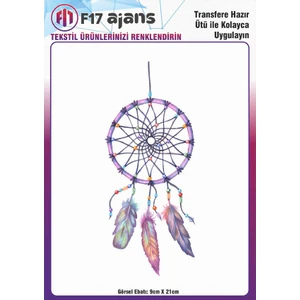 F17 Ajans Ütü ile Yapışan Tekstil Dtf Transfer Baskı