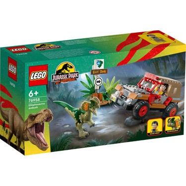 モンスターコレクションセットＦ LEGO® 76958 Jurassic World Dilophosaurus Pususu Fiyatı