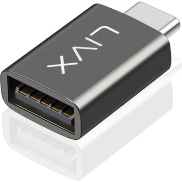 Livx USB 3.1 To Type-C 10GBPS Veri Aktarımı 3A Hızlı Şarj ve Data Aktarımı Çevirici Dönüştürücü Otg