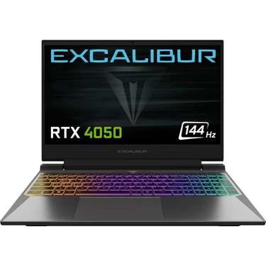 Casper Excalibur G870.1265-DVA0X-B Intel Core i7 12650H 32GB 500GB SSD RTX4050 Freedos 15.6" 144Hz