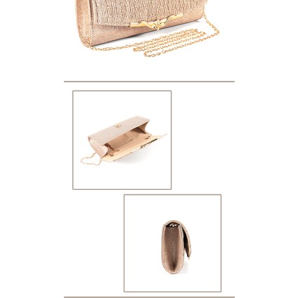 Moda Pileli Kadın Messenger Çanta Parti Omuz Çantası (Yurt Dışından) indirimleri