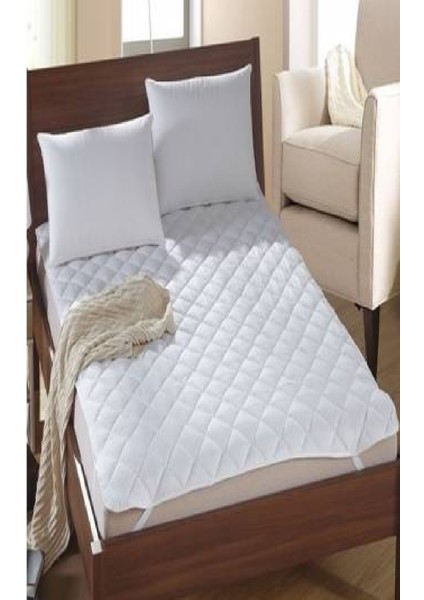 Yatak Koruyucu Kapitoneli 150 x 200 cm Çift Kişilik Çarşaf Köşe Lastikli indirimleri