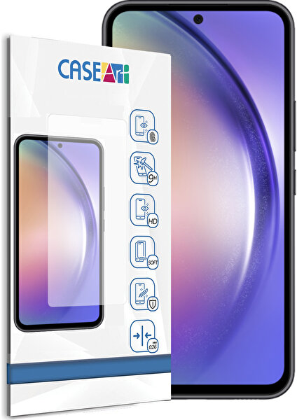 Caseart Samsung Galaxy M14 Temperli Ekran Koruyucu Kırılmaz Cam