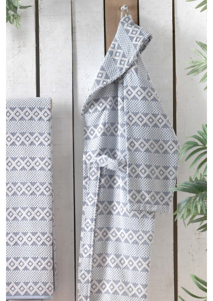 Tily Mavi L Beden Pamuklu Bornoz fiyatları