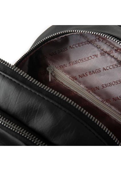 Kadın Sırt Çantası Siyah Yıkamalı modelleri