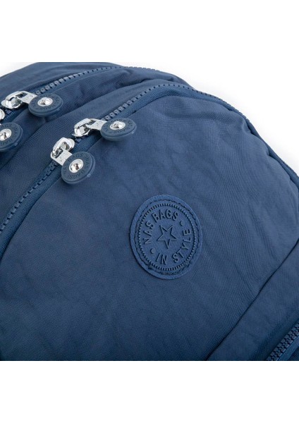 Kadın Sırt Çantası Zararlı Kimyasal İçermez Waterproof Lacivert fiyatları
