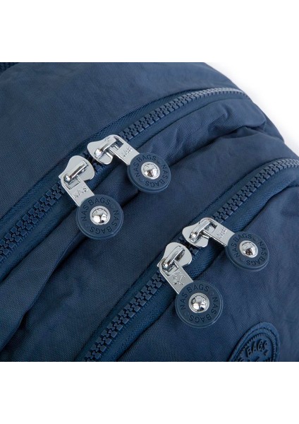 Kadın Sırt Çantası Zararlı Kimyasal İçermez Waterproof Lacivert modelleri