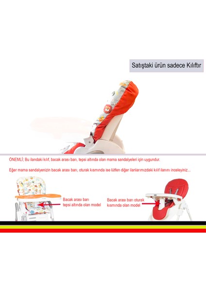 Leke Tutmaz Organik Mama Sandalyesi Minderi & Kılıfı Max-T fırsatları