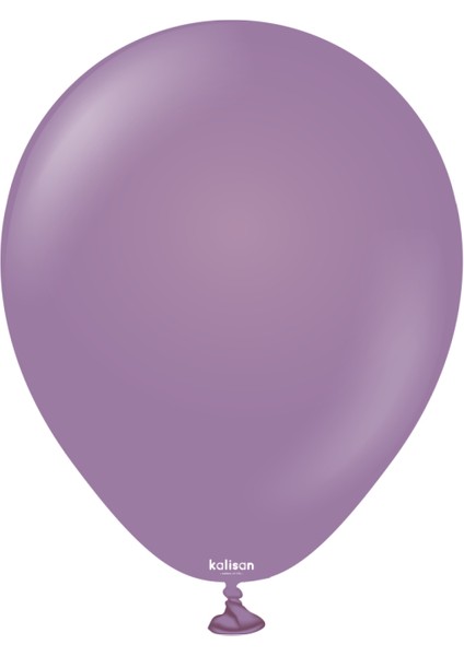 Retro Lavanta Pastel Balon 100 Lü 5 Inç