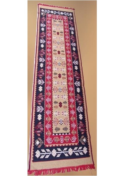 Kilim Antik 80-300 Otantik Motifler Model Naturel Boya Çift Taraflı Kullanım El Yapımı