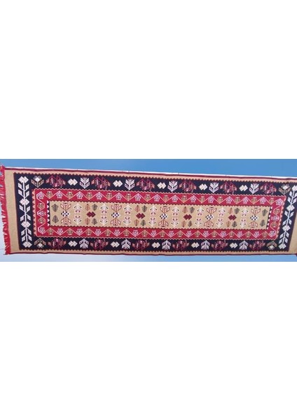 Kilim Antik 80-300 Otantik Motifler Model Naturel Boya Çift Taraflı Kullanım El Yapımı