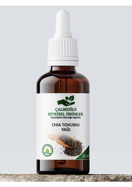 Çalıkoğlu Bitkisel Ürünler Chia Tohumu Yağı 20 ml