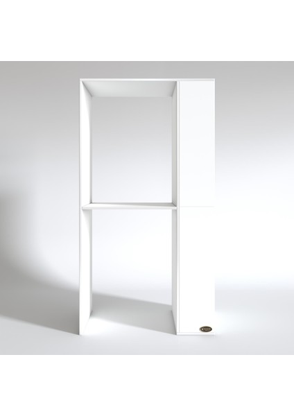 Kenzlife çamaşır-kurutma makinesi dolabı demyanmdf byz 180*090*60 % 100 mdf full mdf banyo kapaksız arkalıksız