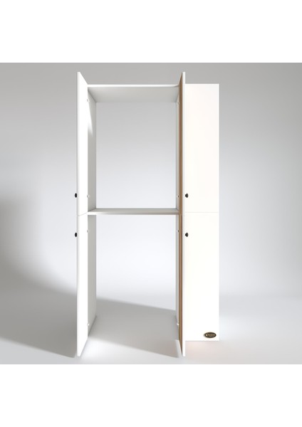 Kenzlife çamaşır-kurutma makinesi dolabı kapaklı fokamdf byz 180*090*60 % 100 mdf full mdf banyo arkalıksız modelleri