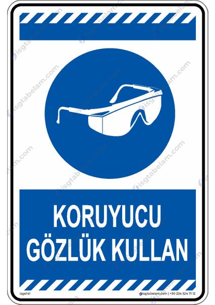 Koruyucu Gözlük Kullan