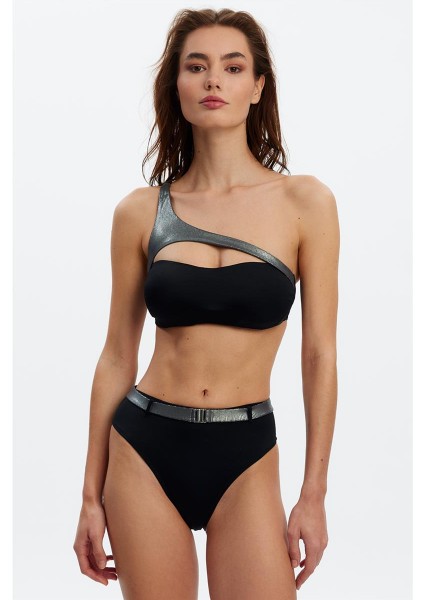 NB1762 Tek Omuz Bikini Takım