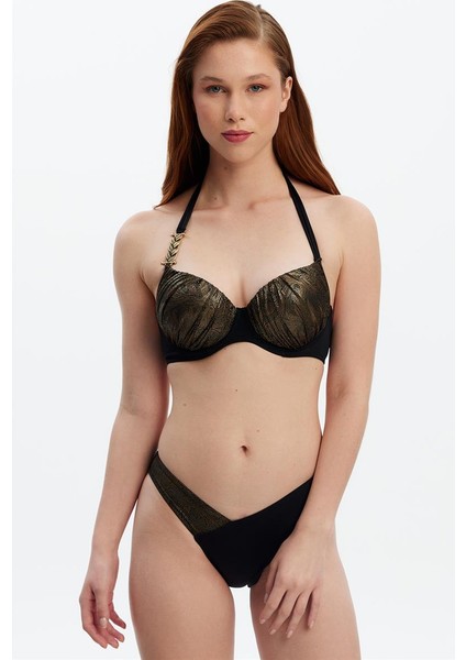 NB1781 Kaplı Straplez Bikini Takım