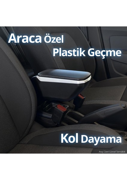 Citroen C-Elysee Kol Dayama Kolçak Geçmeli Gri 2012 Üzeri