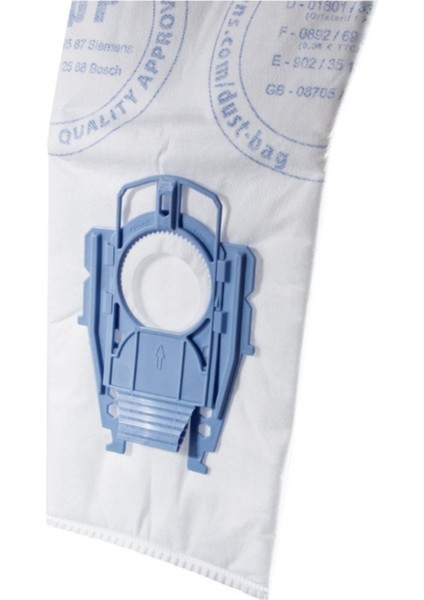 1. Kalite Bosch Bsg 82070 Ergomaxx 5 Katlı Kutulu Bez Toz Torbası 12 Adet