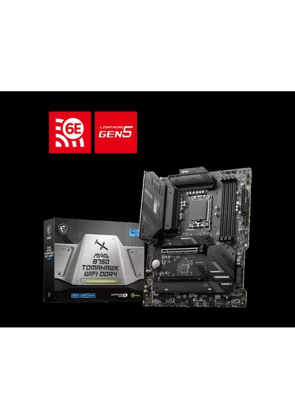 MAG B760 TOMAHAWK WIFI 5333Mhz(OC) DDR4 ATX 1700p
