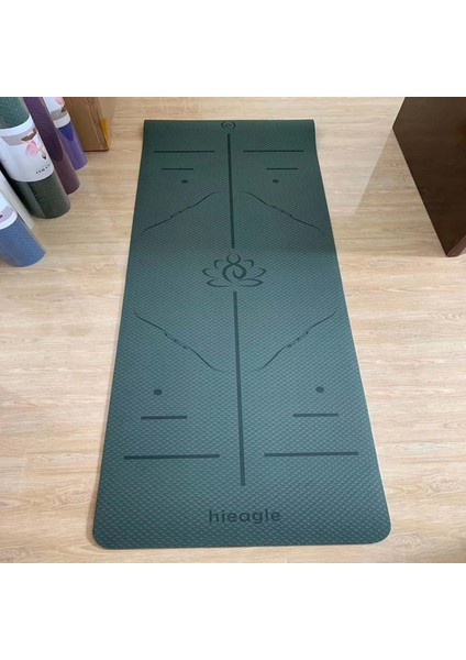 Hizalamalı 6mm Tpe Yoga Matı Pilates Minderi (Yurt Dışından) fırsatları