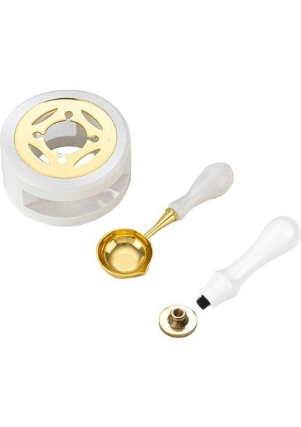 Davetiye Mum Mühürü Uygulama Seti Beyaz Renk 355 Dal Yaprak fırsatları