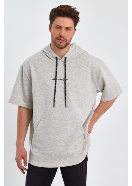 Kapüşonlu Oversize T-Shirt (UN-0098) modelleri