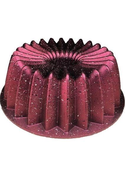 Aster Yıldız Elegan Döküm Kaplama Kek Kalıbı 26CM Kırmızı