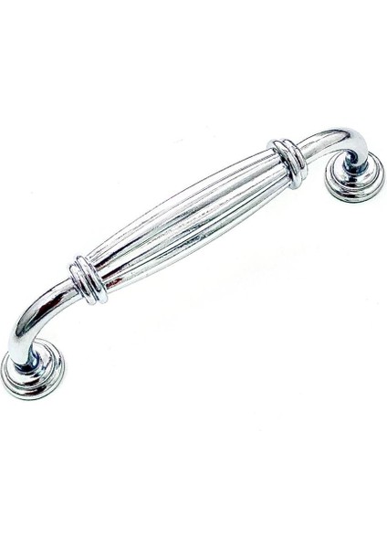 Kardelen Kulp Lüks Country Mutfak Mobilya Dolap Çekmece Kulpu Krom 96 mm