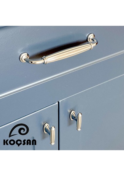 Kardelen Kulp Lüks Country Mutfak Mobilya Dolap Çekmece Kulpu Krom 96 mm modelleri