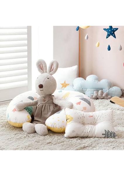 Bebek Hemşirelik Yastığı Besleme Bel Yastık Destek Yastığı Beyaz Ağaçlar Besleme (Yurt Dışından)