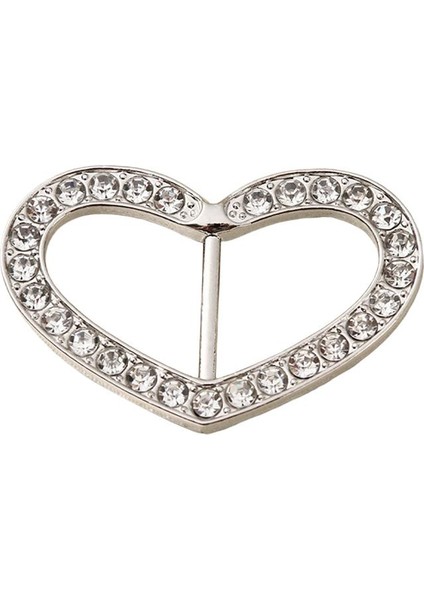 Şerit Toka Kaydırıcısı, Sandalye Kanatları Için Toka Kaydırıcıları Aksesuarlar Rhinestone Argent Kalp (Yurt Dışından) fiyatları