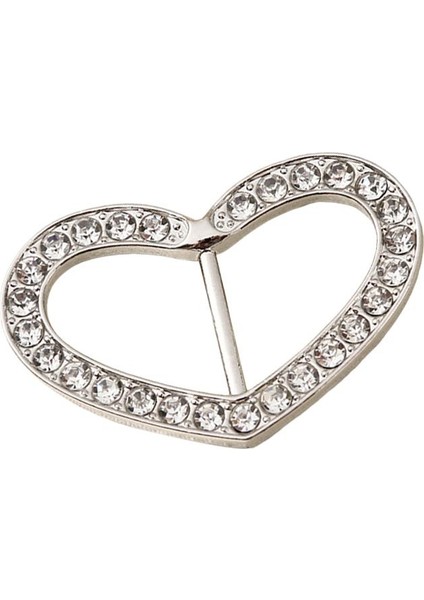Şerit Toka Kaydırıcısı, Sandalye Kanatları Için Toka Kaydırıcıları Aksesuarlar Rhinestone Argent Kalp (Yurt Dışından) fırsatları