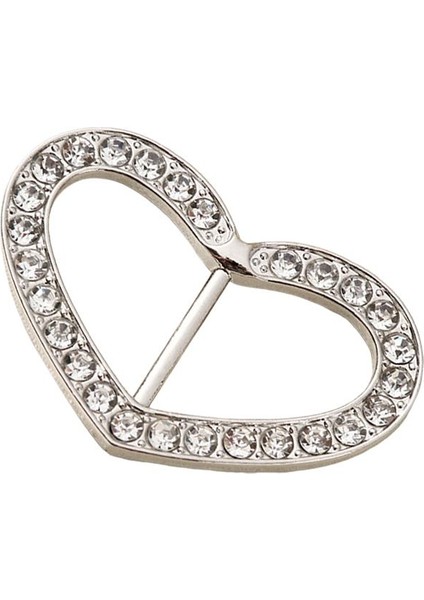 Şerit Toka Kaydırıcısı, Sandalye Kanatları Için Toka Kaydırıcıları Aksesuarlar Rhinestone Argent Kalp (Yurt Dışından) indirimleri