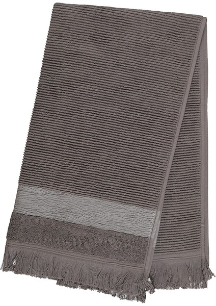 Street Koyu Gri Pamuklu Yüz Havlusu 50 x 90 cm