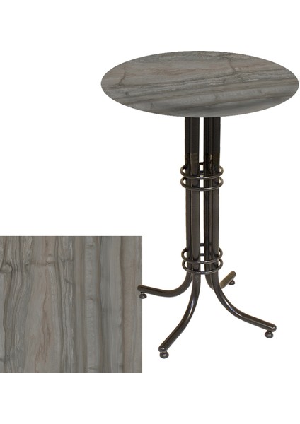 Bistro Masa (Buket Werzalit Yuvarlak 60CM) - Magma