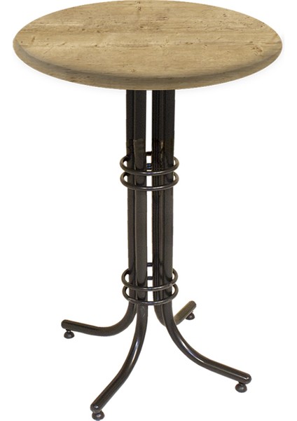 Bistro Masa (Buket Werzalit Yuvarlak 70CM) - Avalon Pine