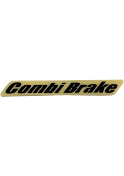 Honda Motosiklet Combi Brake Yazısı Etiketi Sticker A Dp2