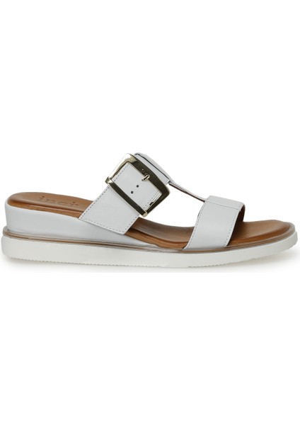 Incı Furry 3fx Beyaz Kadın Terlik