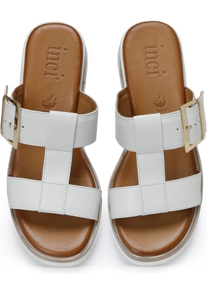 Incı Furry 3fx Beyaz Kadın Terlik fırsatları