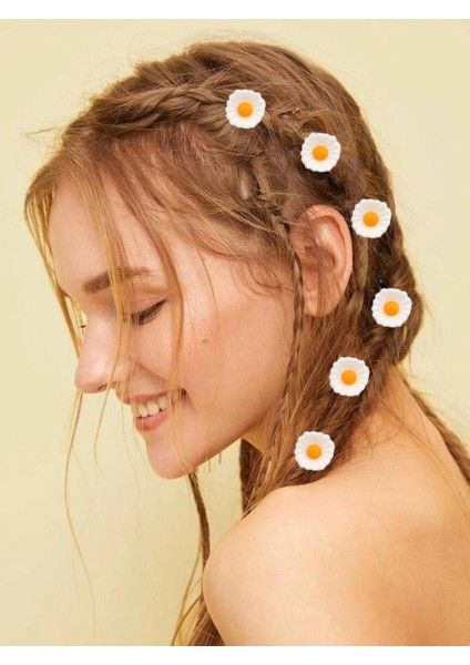 Kadın 20 Adet Papatya Saç Süsü Toka fiyatları