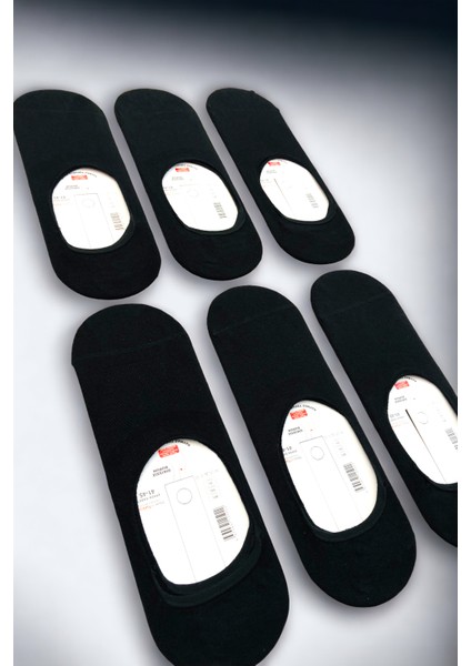 Erkek 6 Çift Kaymaz Silikonlu Görünmez Babet Çorap Seti modelleri