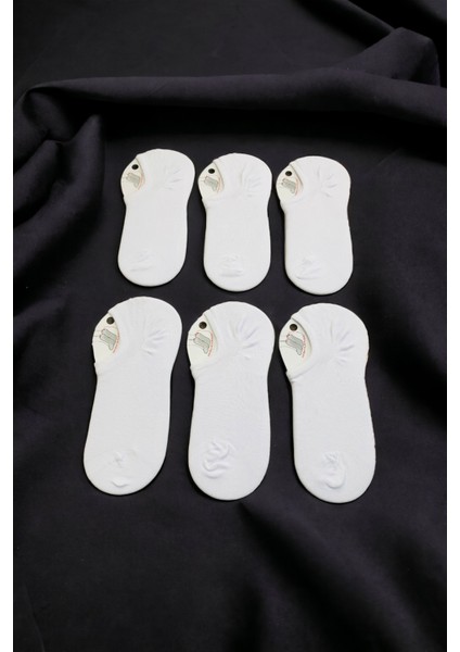 Erkek 6 Çift Kaymaz Görünmez Sneaker Çorap Seti fiyatları