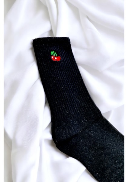 Kadın Nakışlı Soket Çorap fiyatları