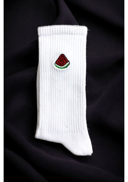 Kadın Nakışlı Soket Çorap modelleri