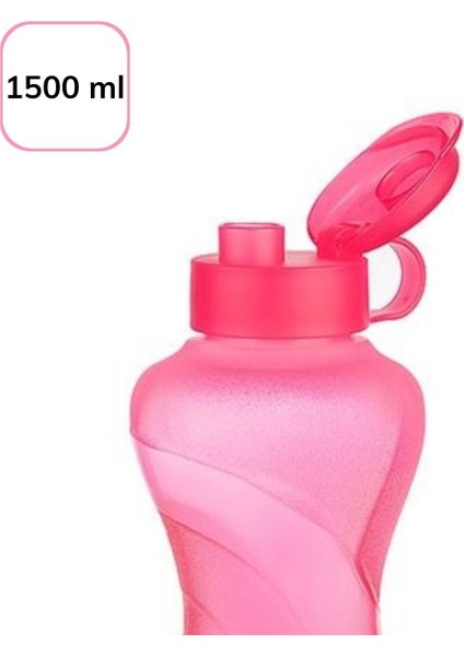 Buffer® 1500ML Kapasiteli Sporcu Tipi Suluk Pratik El Matarası