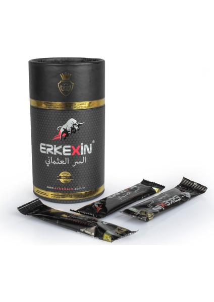 Erkexın Bitkisel Karışımlı Stick Macun 12 Ad x 20 Gram