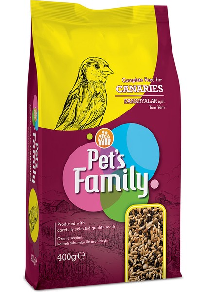 Pets Family Kanarya Yemi 400G